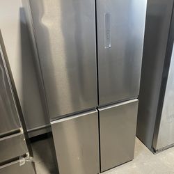 Stainless Steel 17.4 Cu. Ft. 4-Door Refrigerator 