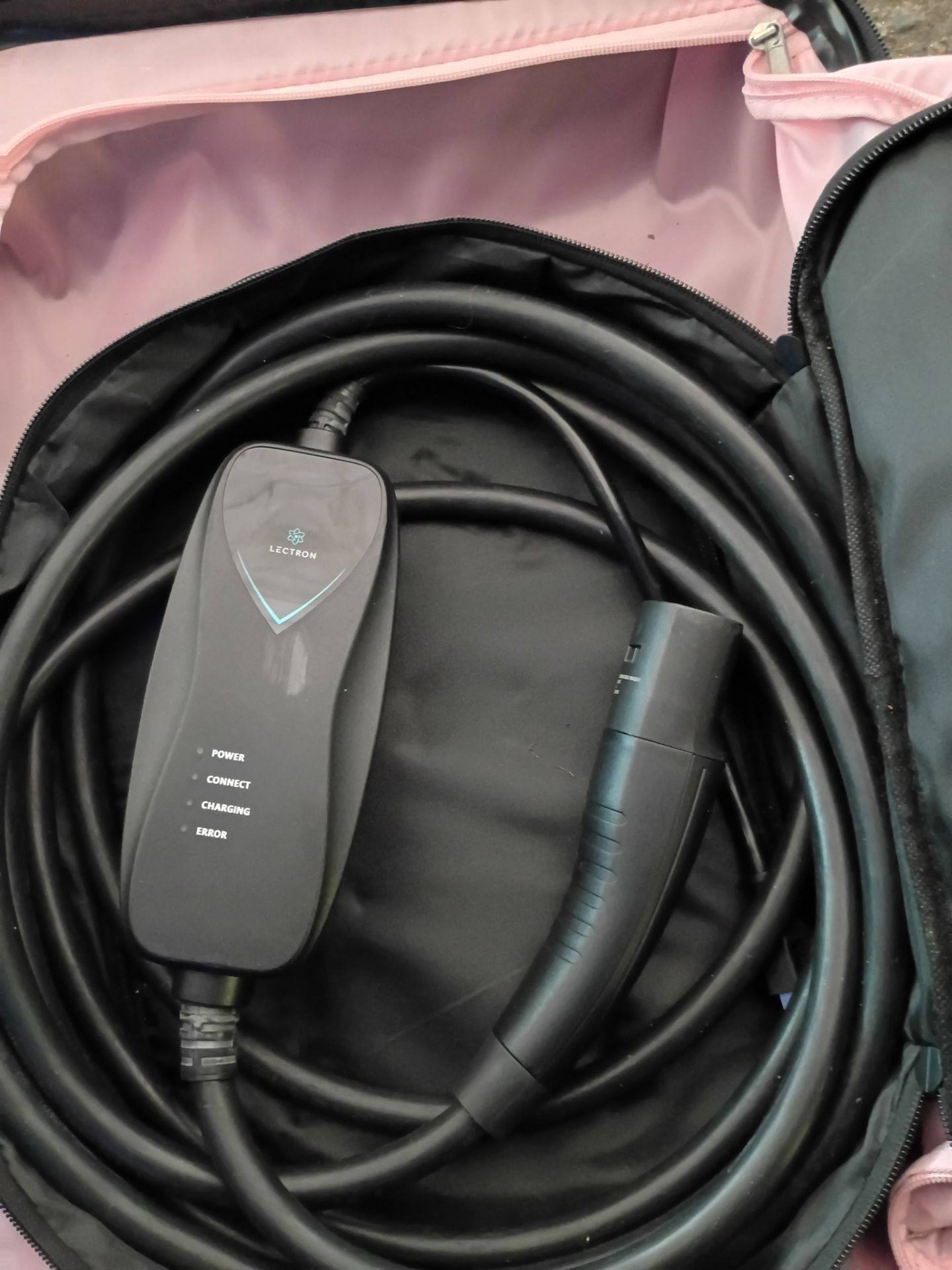 Portable Lectron EV J1772 charger