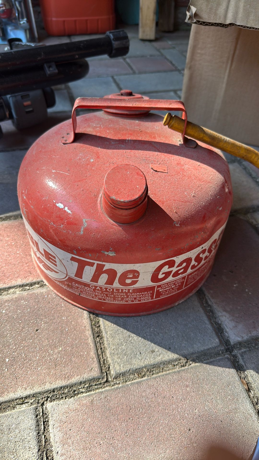 Vintage Eagle The Gasser Gas Can