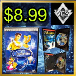 *CIB* Cinderella Platinum Edition DVD (2-Disc Special Edition) – 2005