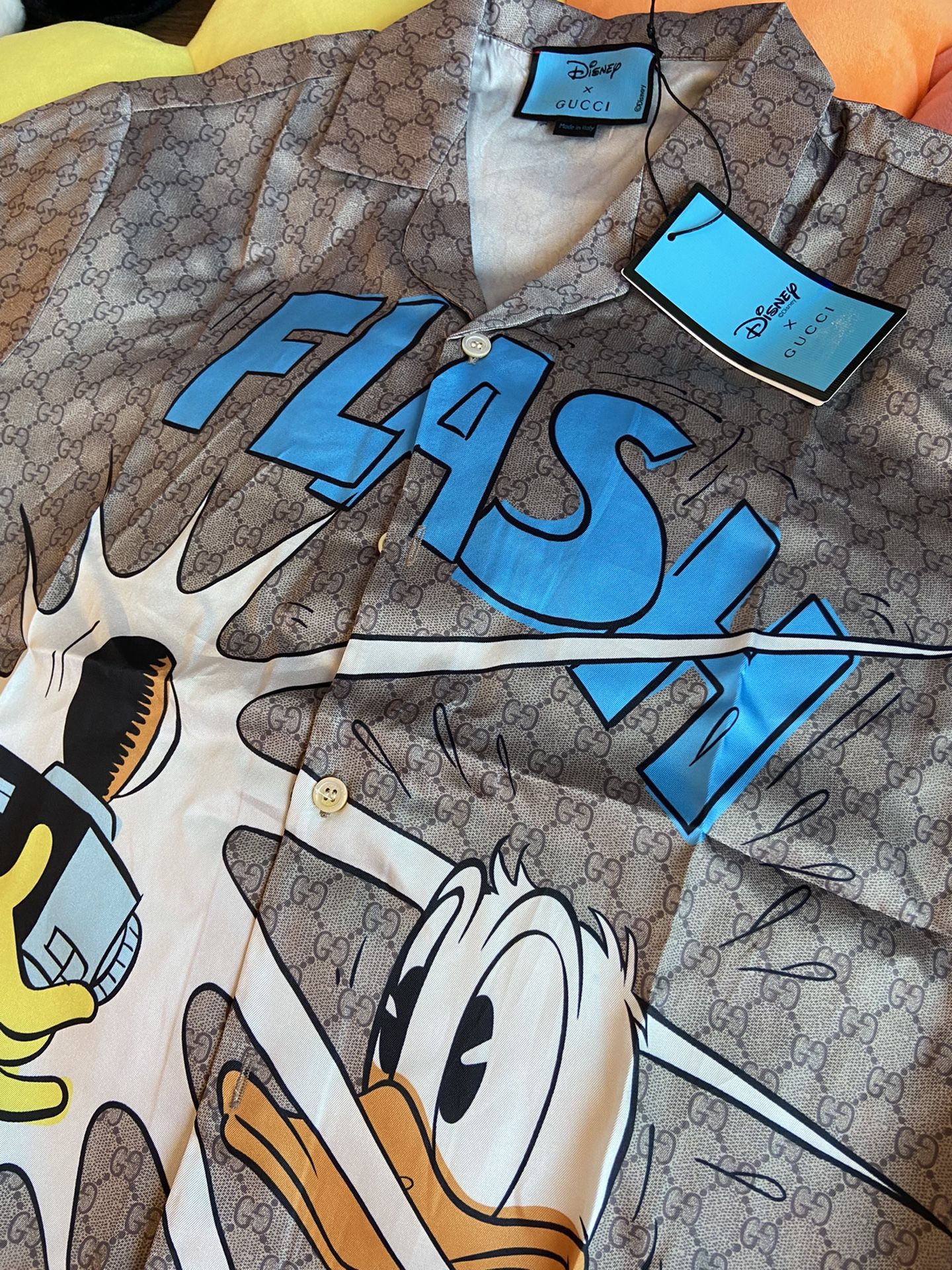 Gucci Donald Duck Shirt for Sale in Highland, California - OfferUp