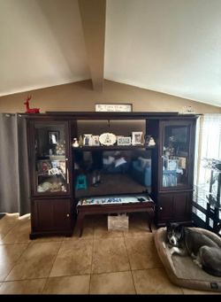 Entertainment Center. 