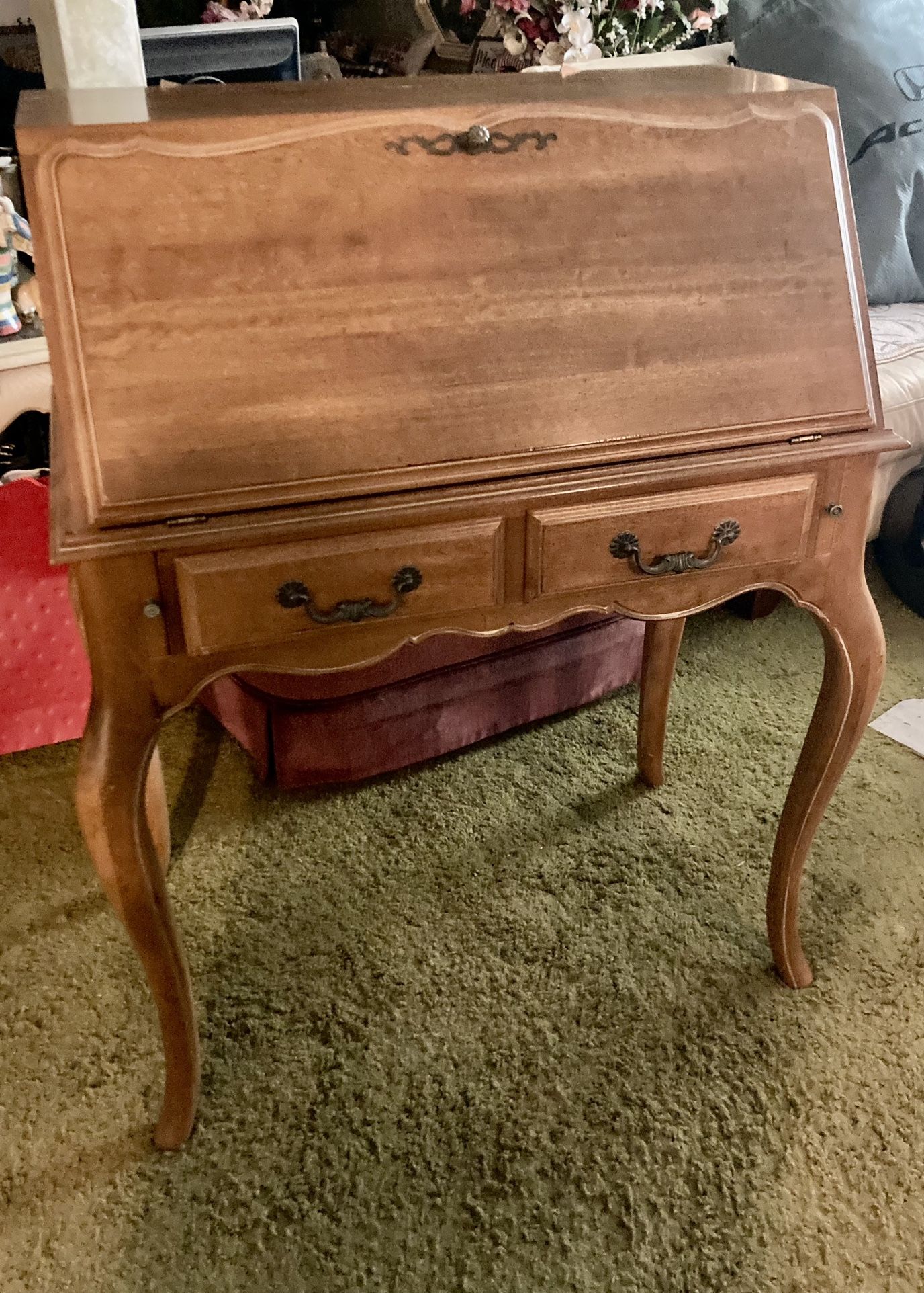 Ethen Allen Vintage Secretary Desk 29x16 Tall 40’