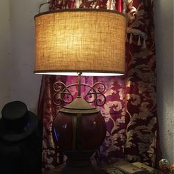 Lamp Burgundy