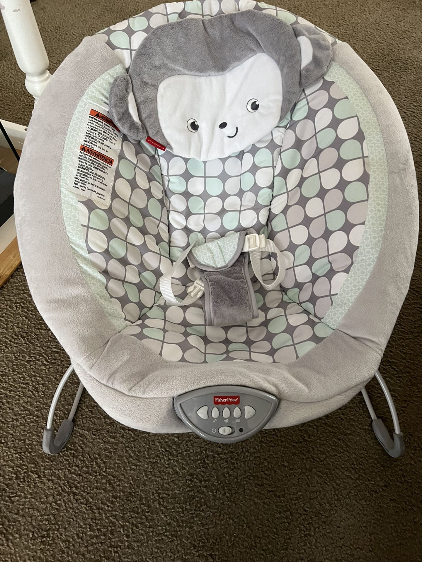 Fisher-Price Snugamonkey Deluxe Bouncer