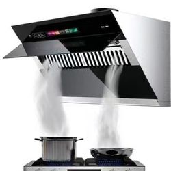 ❤️‍🔥 36 in. 900CFM Under Cabinet Range Hood in Stainless Steel with Voice/Gesture Sensing/Touch Control and Charcoal Filter$280
