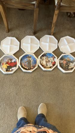 Hamilton Collection Set Of 4 Teddy Bear Pl.