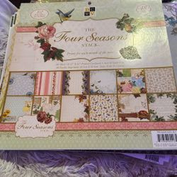 Scrapbooking paper stack 12 x 12