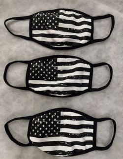 American flag face mask 3 for $6