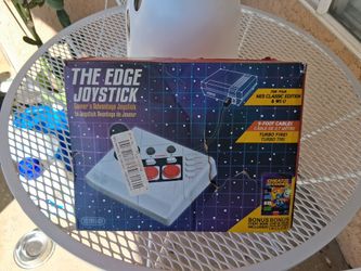 Emio The Edge Joystick with cheat codes book turbo fire for NES Classic & Wii U