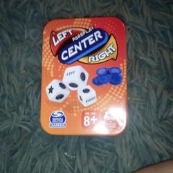 Left Center Right Dice Board Game Family