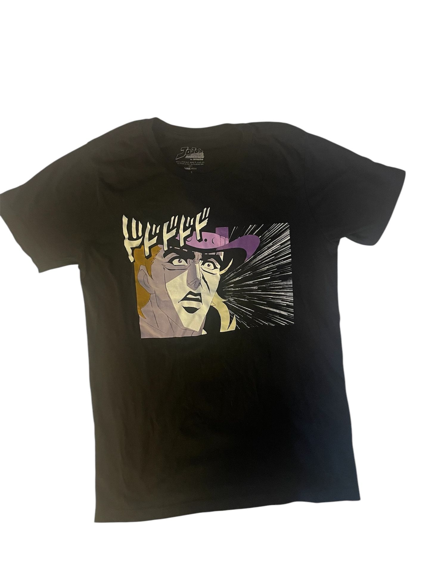 JoJo's Bizarre Adventure Men's Robert E.O. Speedwagon Anime T-Shirt Small