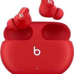 Red Solo Studio Beats Earbuds