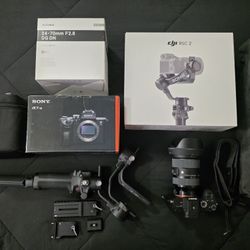 Sony A7riii w/ Sigma 24-70mm lens and more