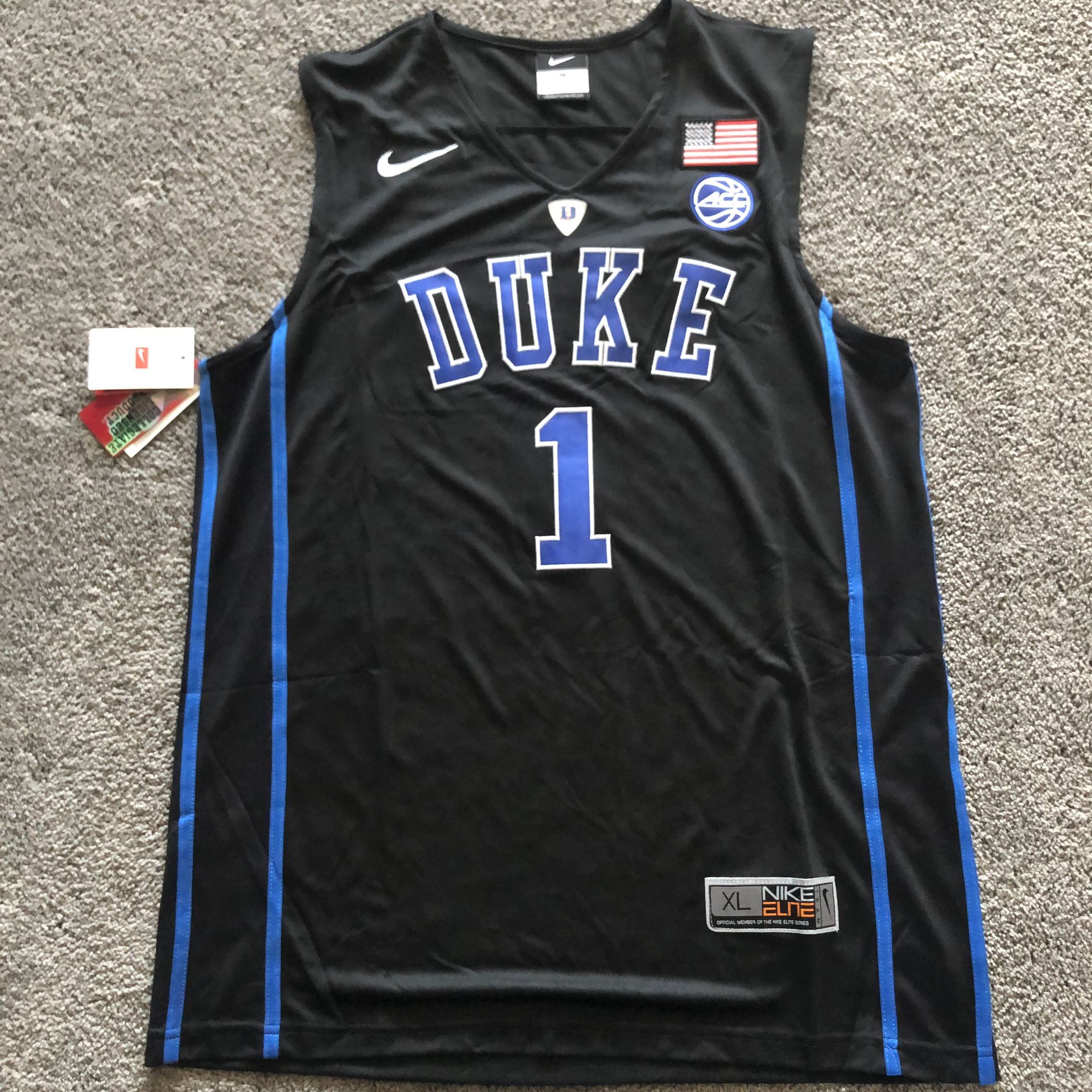 Zion Williamson Jersey Duke Blue Devils Black Jersey for Sale in