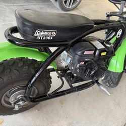 Coleman BT 200x Adult Sized Mini Bike Upgraded
