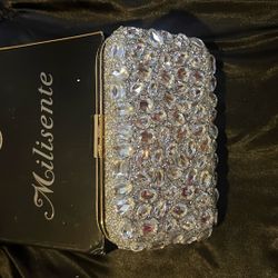 Silver clutch 