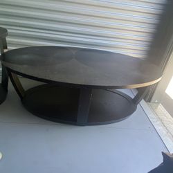 Coffee table and 2 end tables 