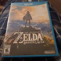 Nintendo Wii u The legend of Zelda breath of the wild video game