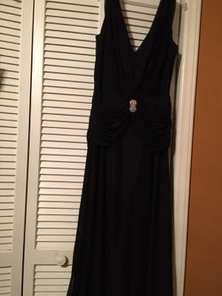 Black party dress size 14.