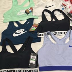 6 new sports bras bundle