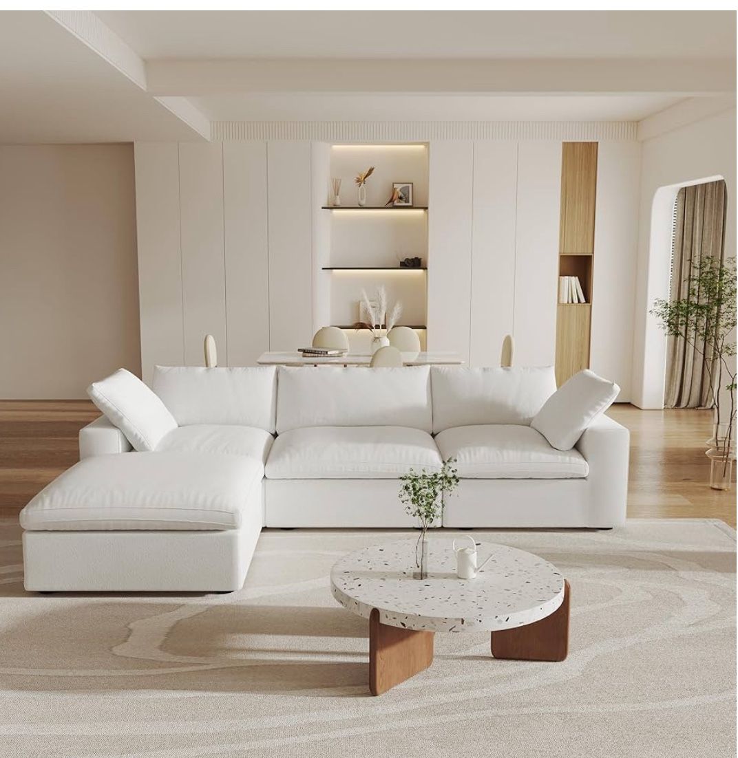 Gorgeous White Modern Couch