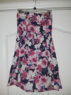 Mossimo strapless dress size medium