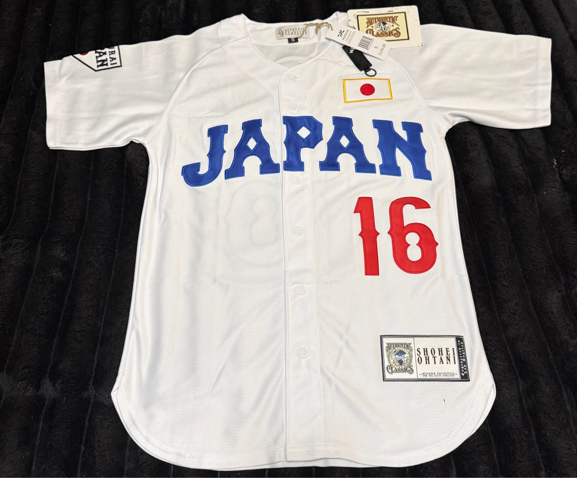 JAPAN NATIONAL BASEBALL OHTANI BUTTON DOWN JERSEY