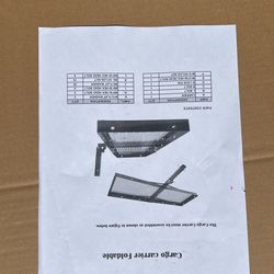 Cargo Carrier Fondable 