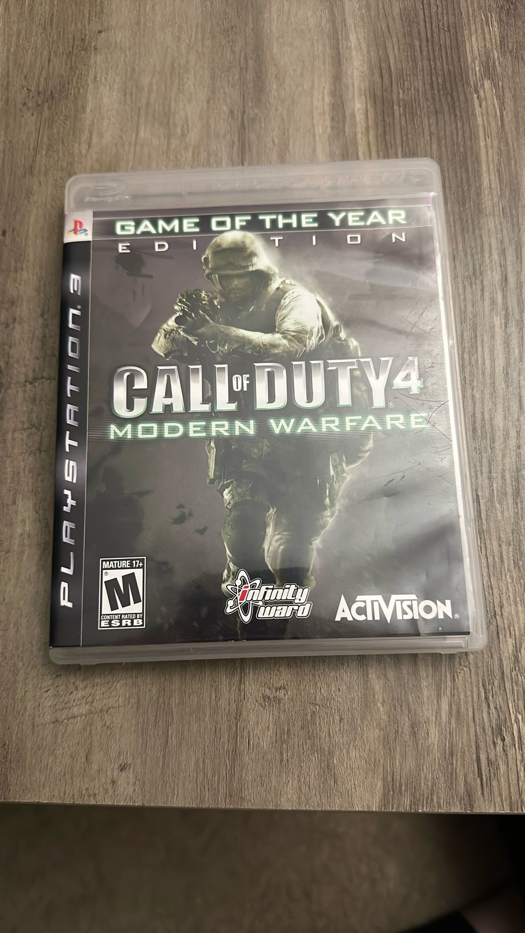 PS3 Call Of Duty 4 Modern Warfare Game