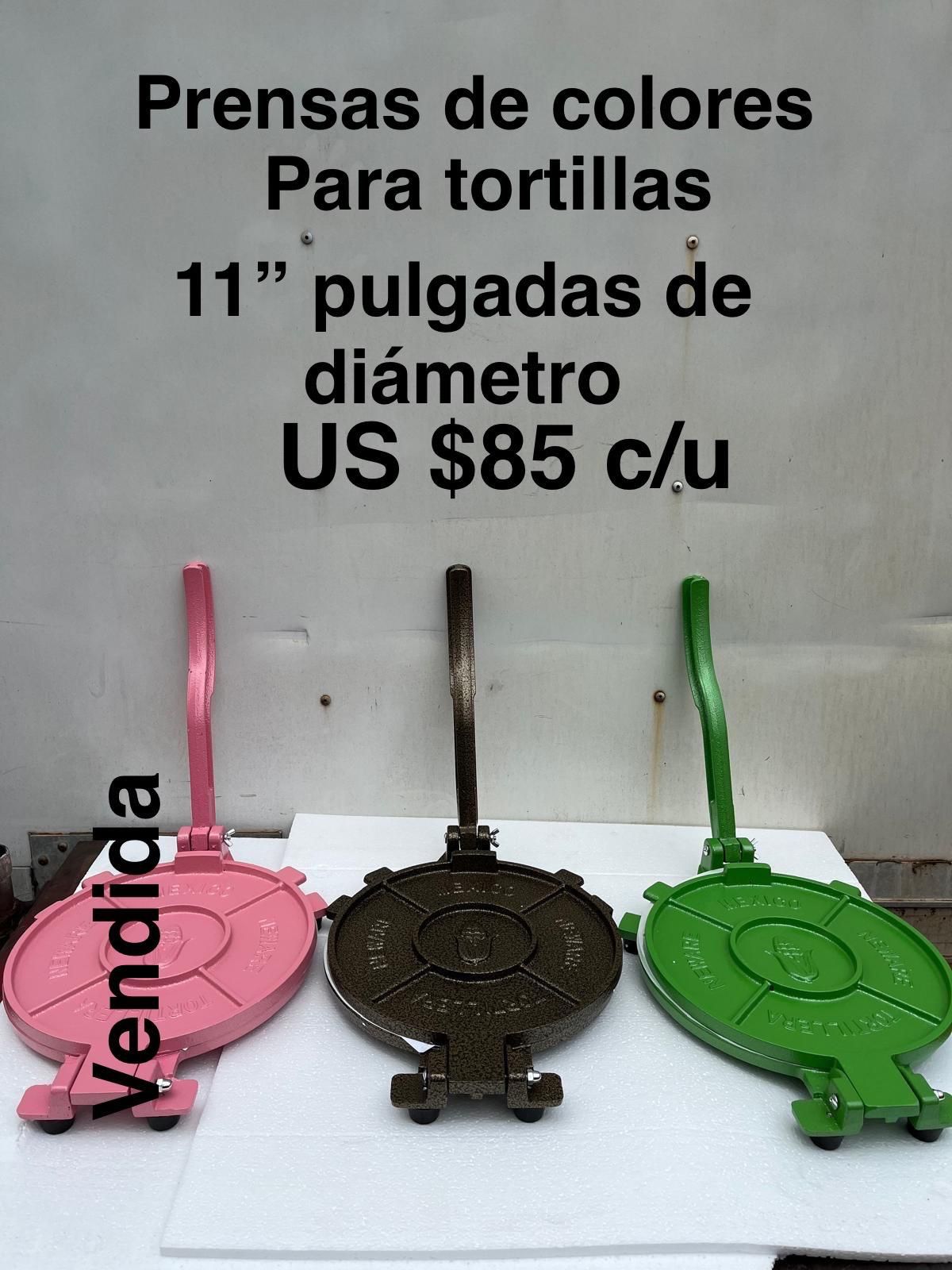 Prensas Para Tortillas De Metal De Diferentes Tamaños Y Precios