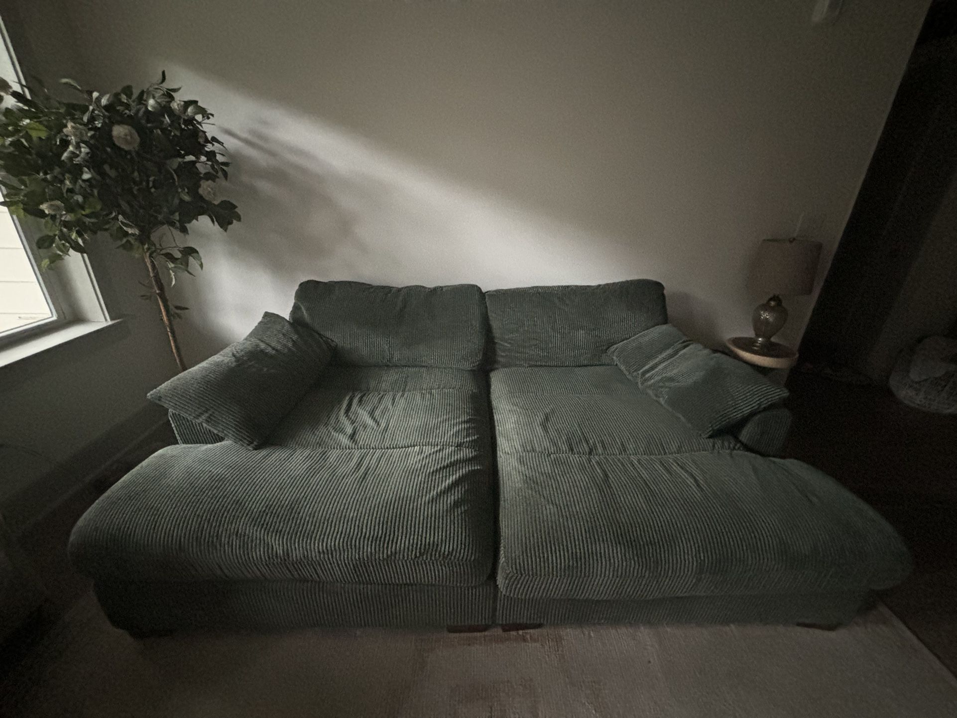 Emerald Green Deep Set Couch