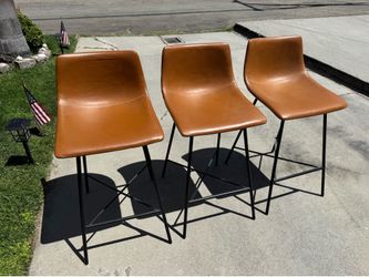 Bar stool (leather)