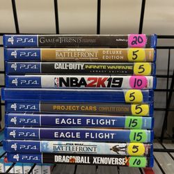 PlayStation 4 ~ PS4 ~ Games !