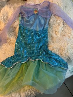Disney Store Little Mermaid Gown