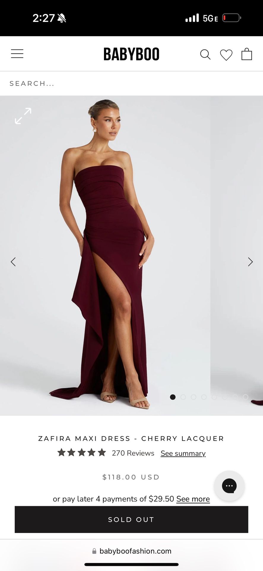 carisia maxi dress Carisia Maxi Dress