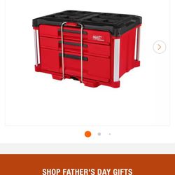Packout 3 Drawer Toolbox 