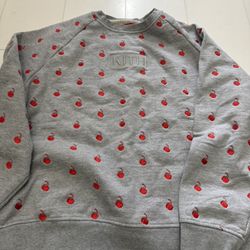 Rare Kith Crewneck Men’s Medium Cherry Cola Monogram