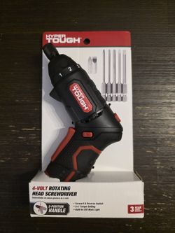 Hyper Tough 4-Volt Cordless Rotating Screwdriver