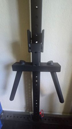 Dip Bar Handle Rack Attachment - Griffin Fitness 3x3 5/8
