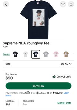 NBA Youngboy Supreme size XL