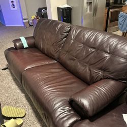 Leather Couch