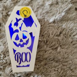 DIY LED Wood Halloween Decor New