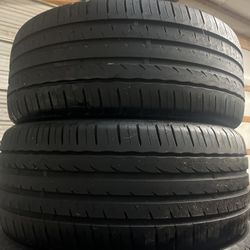 245 45 18 ATREZZO  MATCHING PAIR  $100 for the 2 tires