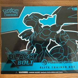 Pokemon Black Bolt Pokemon Center ETB
