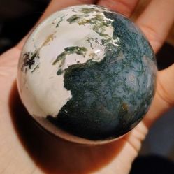 Beautiful Tree Agate Sphere