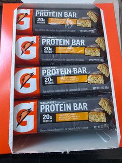 Gatorade protein bars - 10 cases 12 bars per case