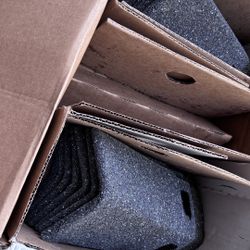 Hip Ridge Roof Shingles 8” Night Sky Gray