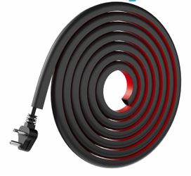 Cord Hider for Wall Mounted TV, 196" One Cable Cover with Side Open, Flexible Silicone Wire Conceal