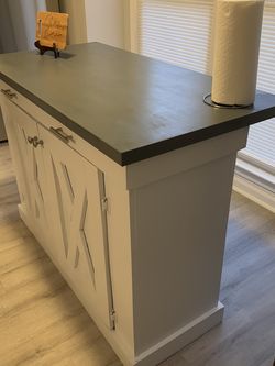 Custom Built By Me Kitchen Island